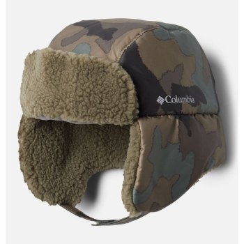 Columbia Frosty Trail Trapper, Gorras Grises Verdes Camuflados Para Niña | 257869-ORV